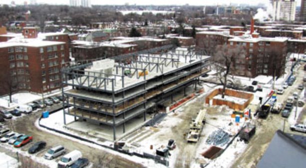 Steel truss system helps reduce construction cost of 