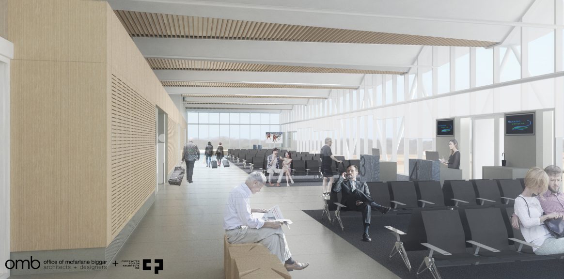 The Nanaimo Airport terminal expansion project will also add approximately 320 seats to the departure lounge, which is more than double the current number of seats.