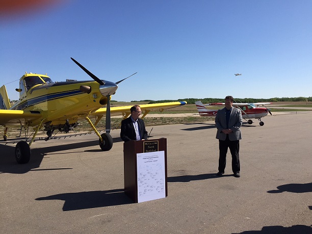Twelve community airports across the province of Saskatchewan are getting a funding boost for repairs and upgrades through the Community Airport Partnership program.