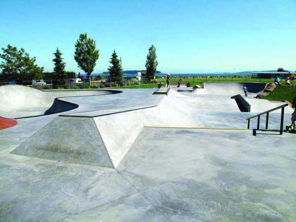 NForce-Fiber was used in the building of the Tulista Park skate park in Sidney, B.C.