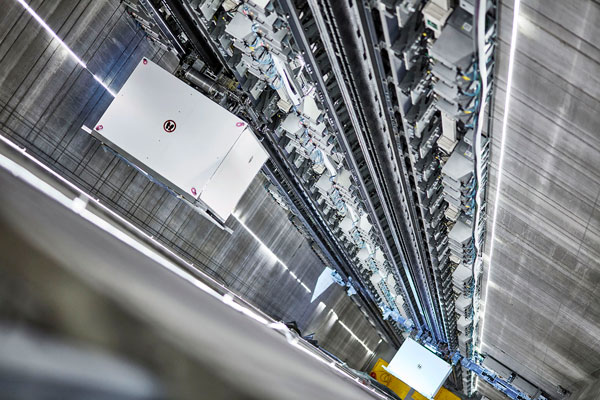 The MULTI system has been tested at ThyssenKrupp’s 248-metre test tower in Germany and is slated for installation in OVG Real Estate’s East Side Tower Berlin. Certification for countries outside North America is expected by mid-2020. The separate certification required for Canada and the U.S. has already been initiated, with certification expected as early as mid-2022.