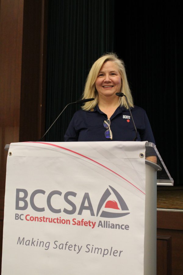 Donna Grant is the marketing manager at Scott Construction and one of the members of the firm’s mental health committee. She spoke at the recent Bridging the Gap safety conference in Vancouver about the issue of suicide in the construction industry.