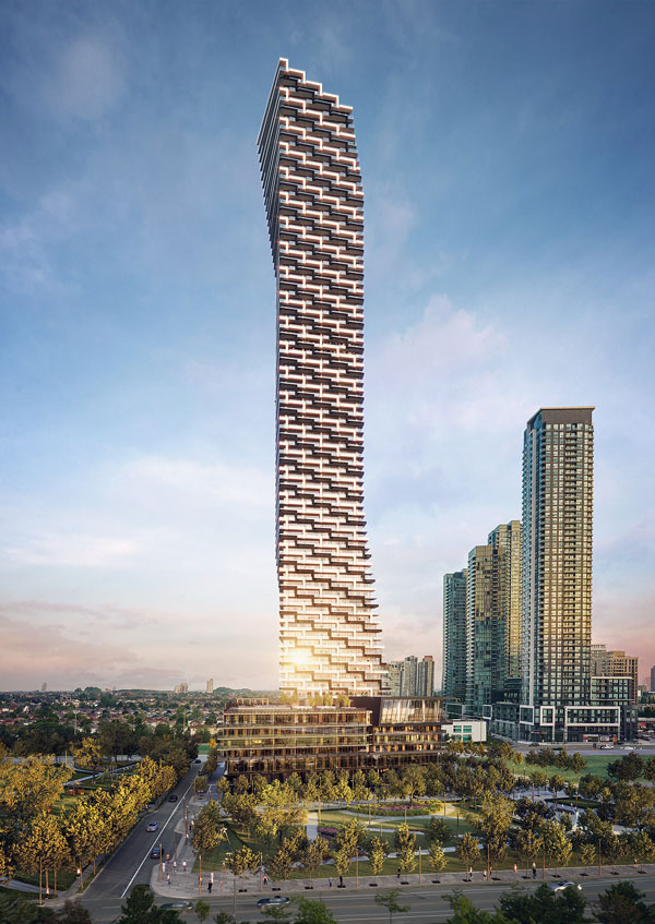 At 81 storeys, the 900-unit M3 tower by Rogers Real Estate Development will become Mississauga’s tallest building.