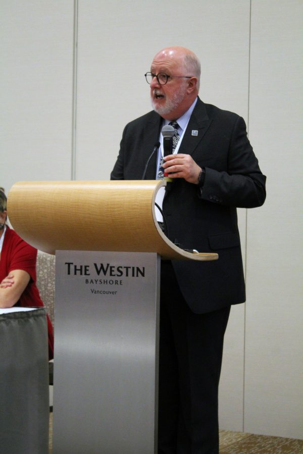 BC Building Trades executive director Tom Sigurdson was one of the organizers and host of the first Building For the Future: Maximizing Community Benefits Agreements conference held Jan. 25. In Vancouver.