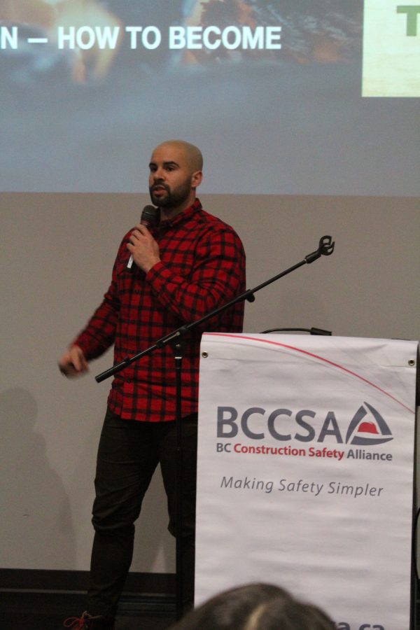 Former Canadian Football League player Shea Emry opened up about his experiences with mental health to those in attendance at the British Columbia Construction Safety Alliance’s Mental Health and the Construction Industry event in Vancouver.