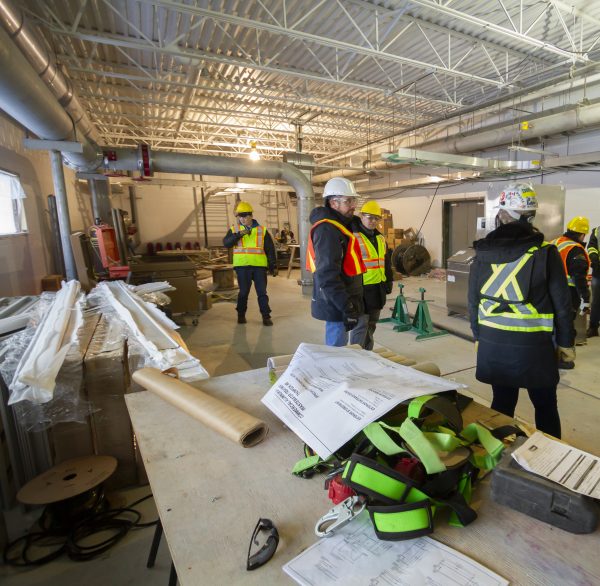 Crews are one year into construction on the Thompson, Man. wastewater treatment facility. The plant is expected to be commissioned in April.