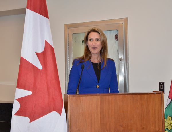 Attorney General Caroline Mulroney was at the reception and told the crowd that her government is committed to implementing the prompt payment regime and adjudication process, part of the modernization of the lien act, by Oct. 1.