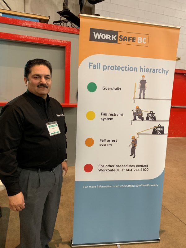 Sandeep Mangat of WorkSafeBC ran a seminar at the fourth annual Construction Expo in Cloverdale, B.C. covering a wide range of safety concerns and worksite requirements from asbestos to fall protection to training younger workers.