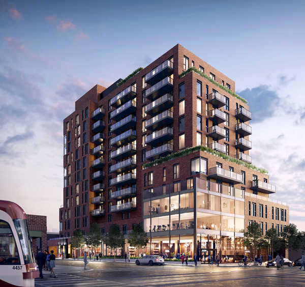 Canderel to launch Quadrangle-designed St. Clair Village condos