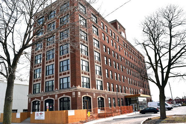 The Edwardian-era Westinghouse building on Sanford Avenue in east Hamilton, Ont. has been a local landmark since its completion in 1917.