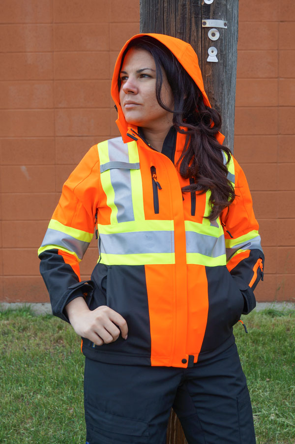 female hi vis workwear