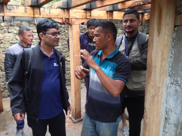 Bishnu Pandy, member of the civil engineering faculty in the B.C. Institute of Technology’s School of Construction and the Environment, was team leader for a Canadian Association for Earthquake Engineering team which visited to Nepal to assess and make recommendations on how locals can improve earthquake safety of stone masonry homes.