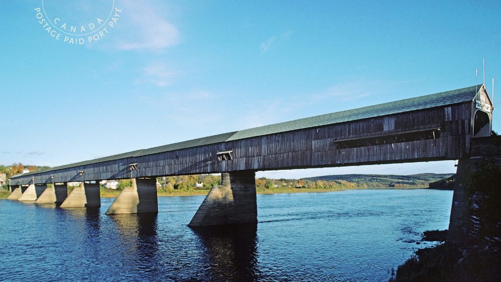 5 stamps honour historic covered bridges from all across  