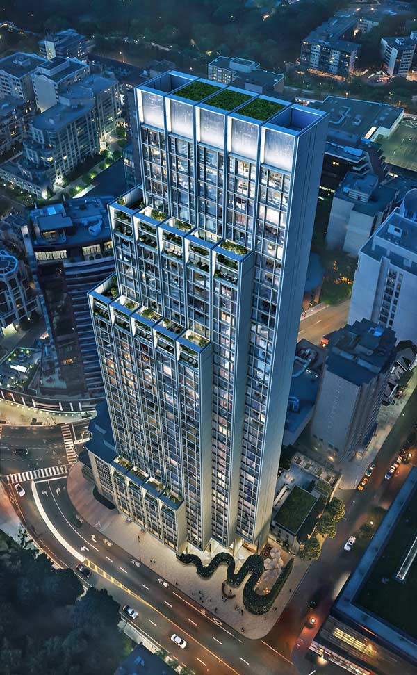 Lanterra’s 41-storey 50 Scollard project in Toronto will feature 77 units averaging 2500 to 3,000 square feet in size.