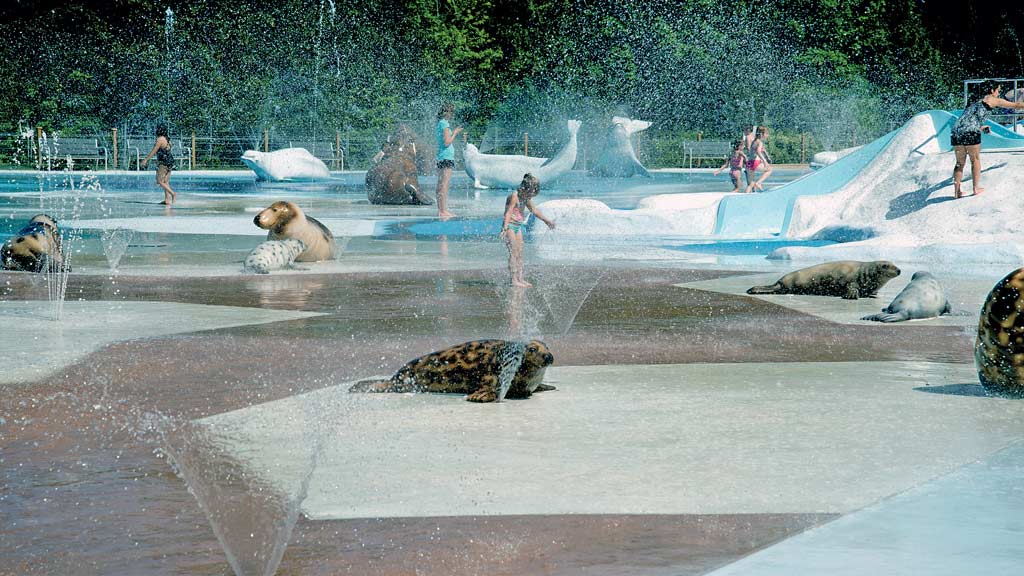 The Marineland Polar Splash project in Niagara Falls was the winner in the Architectural Hardscape category at the 2019 Ontario Concrete Awards.
