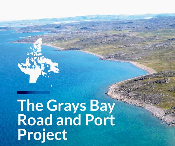 The Grays Bay Road and Port Project (GBRP) is a transportation system that, once completed, will connect the rich mineral resources of Canada’s Slave Geological Province, which straddles Nunavut and the Northwest Territories, to arctic shipping routes. The GBRP consists of a 227 km allseason road linking the northern terminus of the Tibbitt-Contwoyto Winter Road to a deep-water port at Grays Bay on the Northwest Passage.