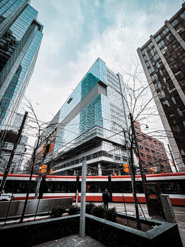 The Peter Gilgan Patient Care Tower in Toronto is part of the larger St. Michael’s Hospital 3.0 redevelopment project. EllisDon replaced another contractor to get project over the finish line.