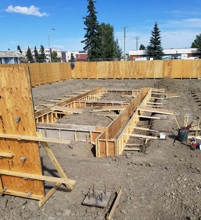 Shovels for the new RCMP detachment building in Fort St. John, B.C. went into the ground in June. The structure is expected to take a year-and-a-half to build with occupancy set for January 2022. 