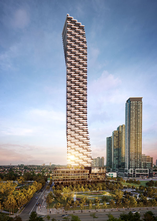 Members of the project team for the 81-storey M3 building in Mississauga are developers Rogers Real Estate Development and Urban Capital Property Group; urban designers Cooper Robertson; contractor EllisDon; IBI Group, winners of an international design competition for M3; and interior designers Cecconi Simone.